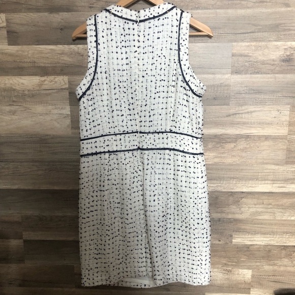 Micheal Kors Classic Sleeveless Tweed Dress Size 12 - Picture 10 of 13